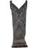 Laredo Men's 11" Winfield Western Boots - Broad Square Toe, Grey, hi-res