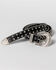 Shyanne® Women's Rhinestone Studded Belt, Black, hi-res