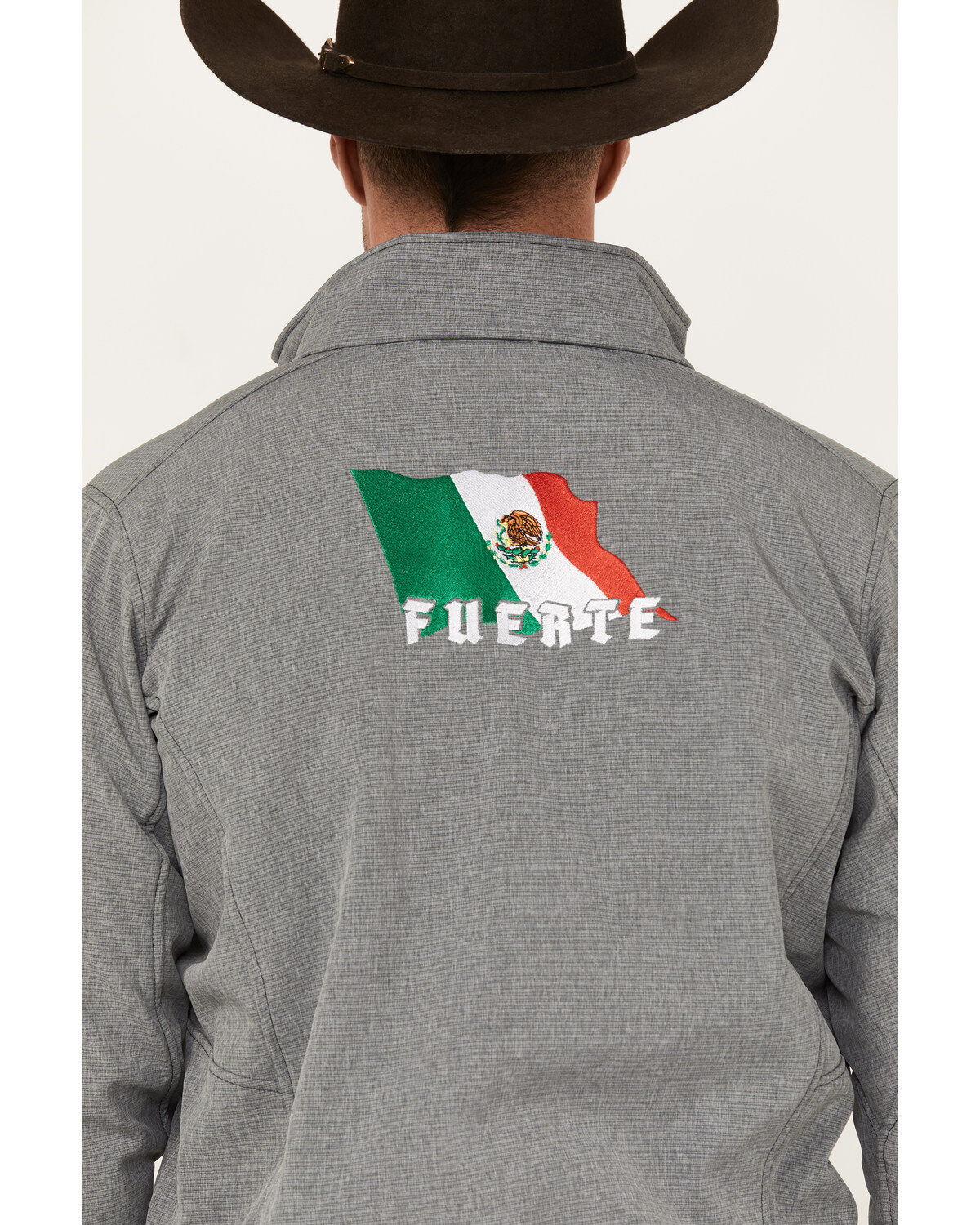 Product Name:  Cowboy Hardware Men's Fuerte Mexico Flag Softshell Jacket