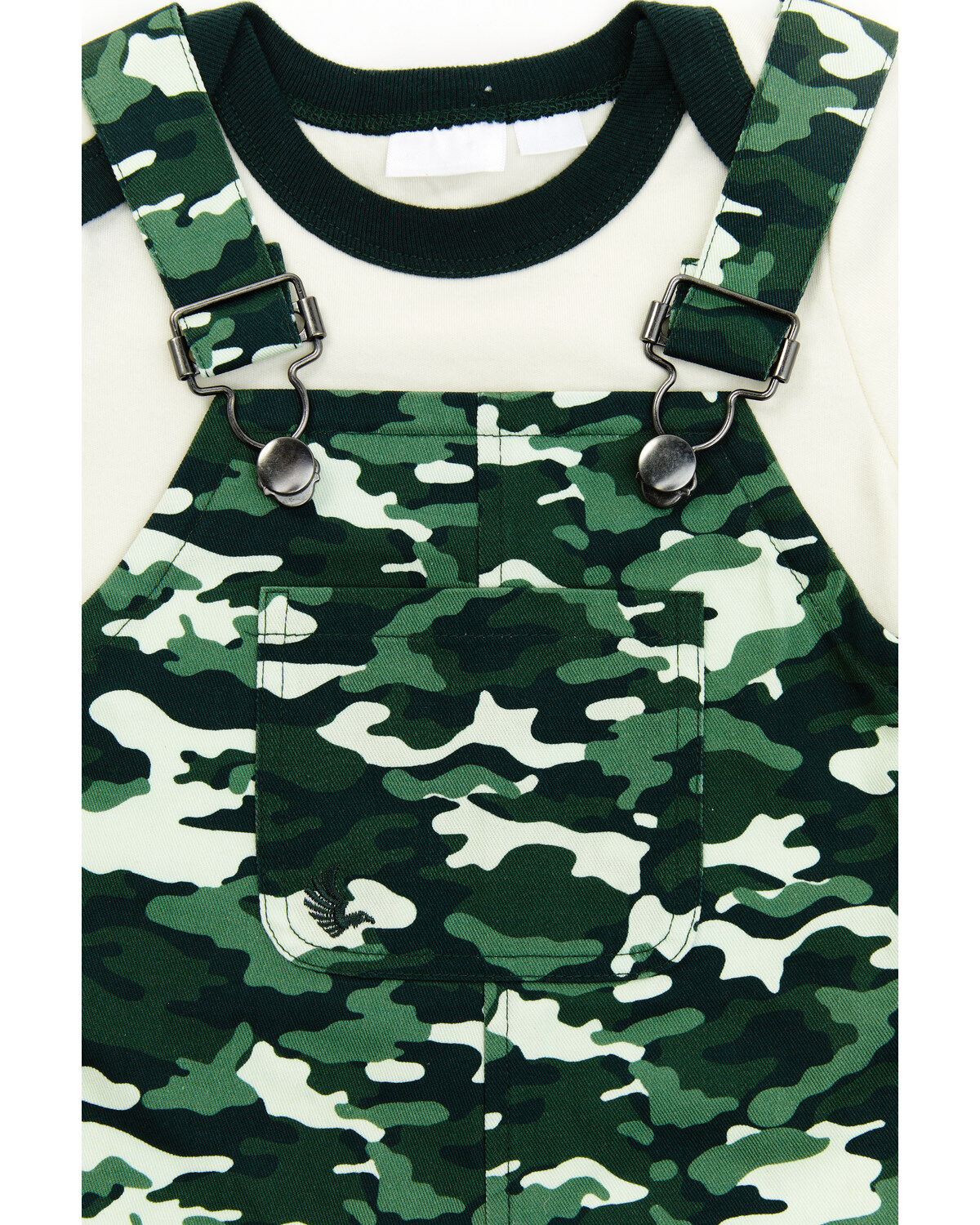 Image #2 - Cody James Infant Boys' Camo Print Onesie & Shortalls Set - 2-Piece, Multi, hi-res