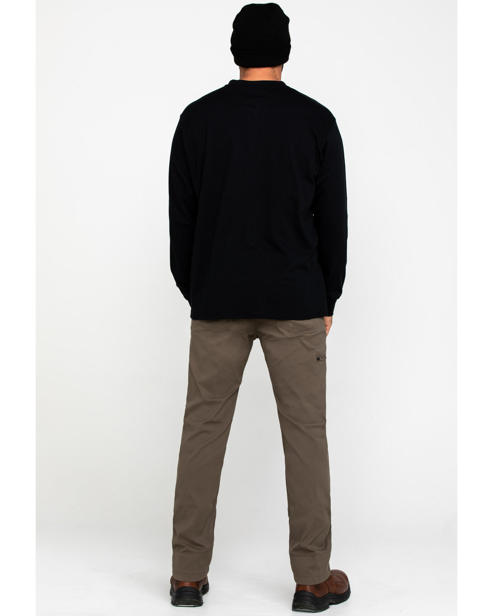 Image #5 - ATG by Wrangler Men's Monel Synthetic Stretch Utility Pants, Brown, hi-res