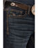 Image #2 - Cody James Men's Shadow Wash Jackson Slim Straight Stretch Denim Jeans, Dark Wash, hi-res