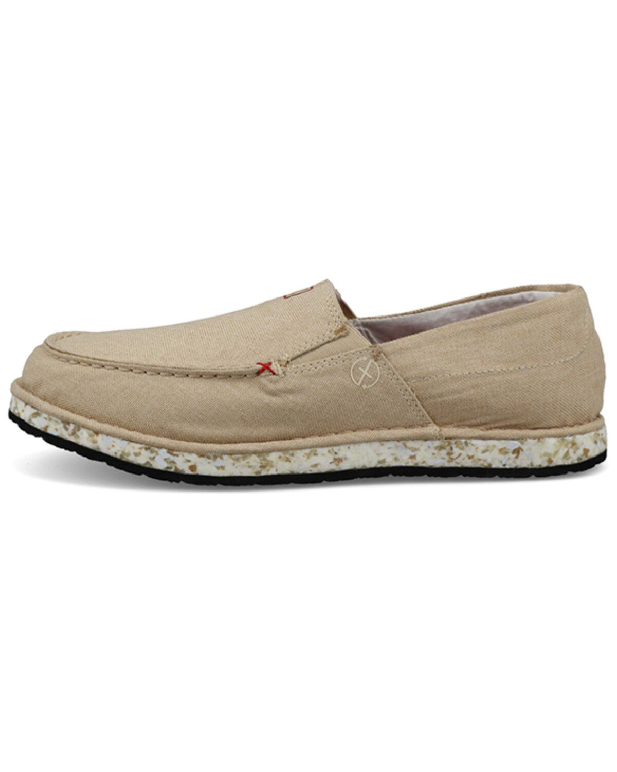 Image #2 - Twisted X Men's Circular Project™ Slip-On Shoes - Moc Toe, Cream, hi-res