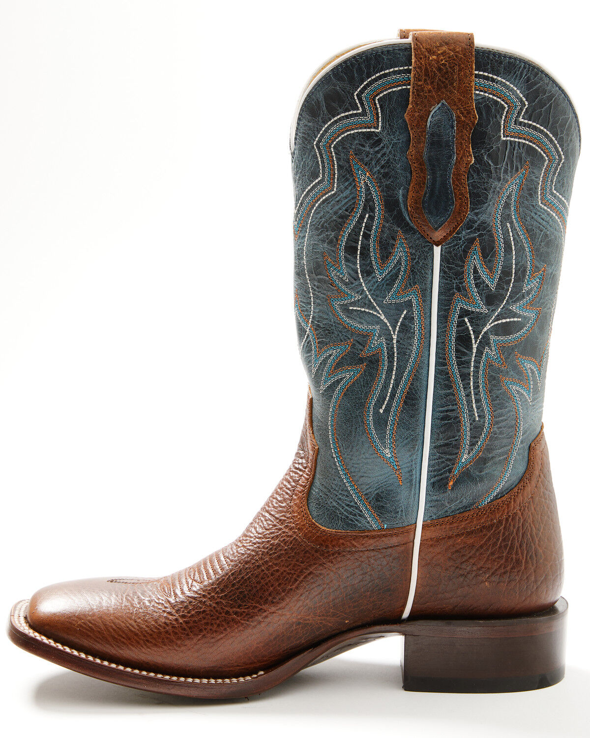Image #3 - Cody James Men's Harper Western Boots - Broad Square Toe, Blue, hi-res