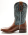 Image #3 - Cody James Men's Harper Western Boots - Broad Square Toe, Blue, hi-res