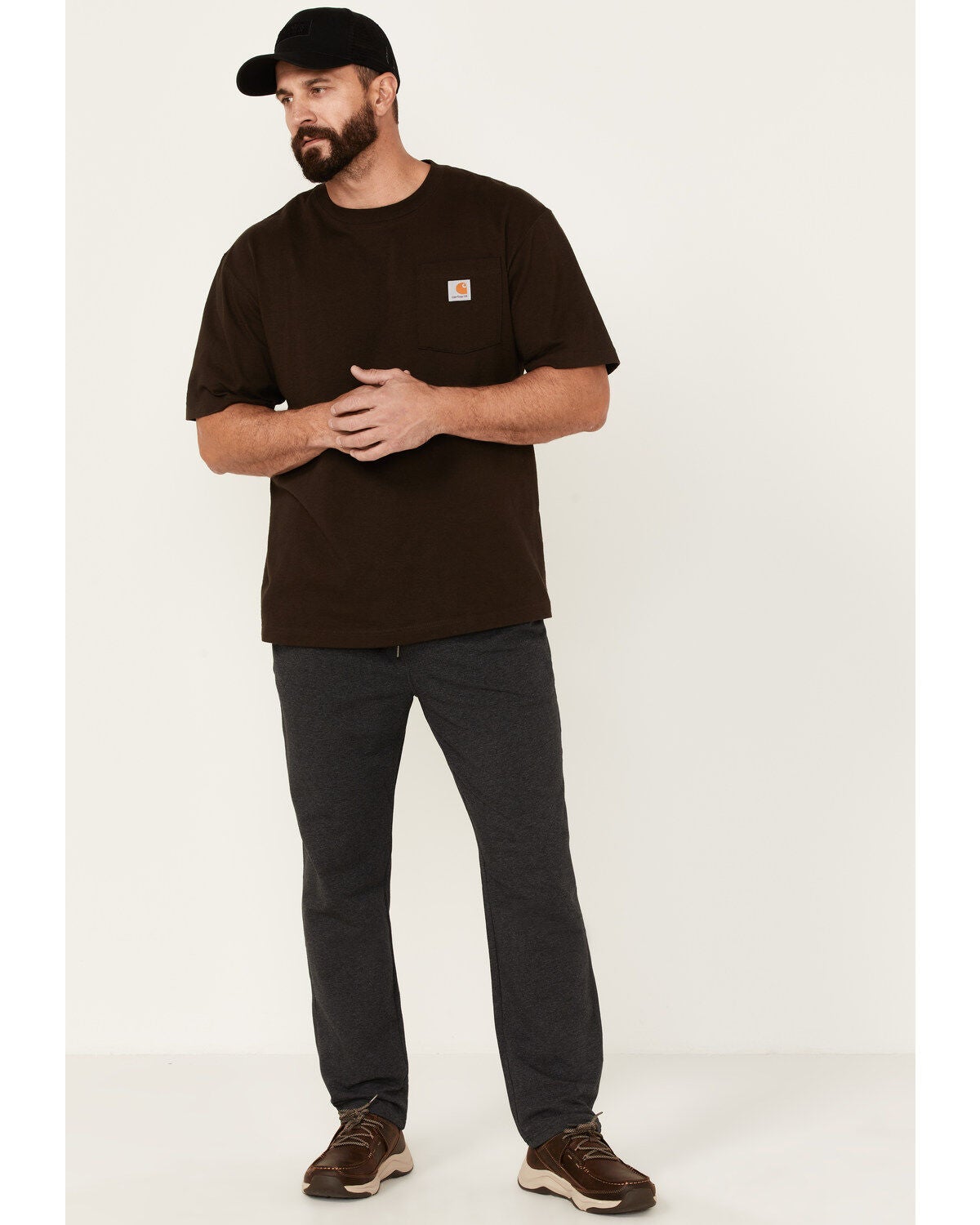 Flag & Anthem Men's Madeflex Movement Tapered Sweatpants, Charcoal, hi-res