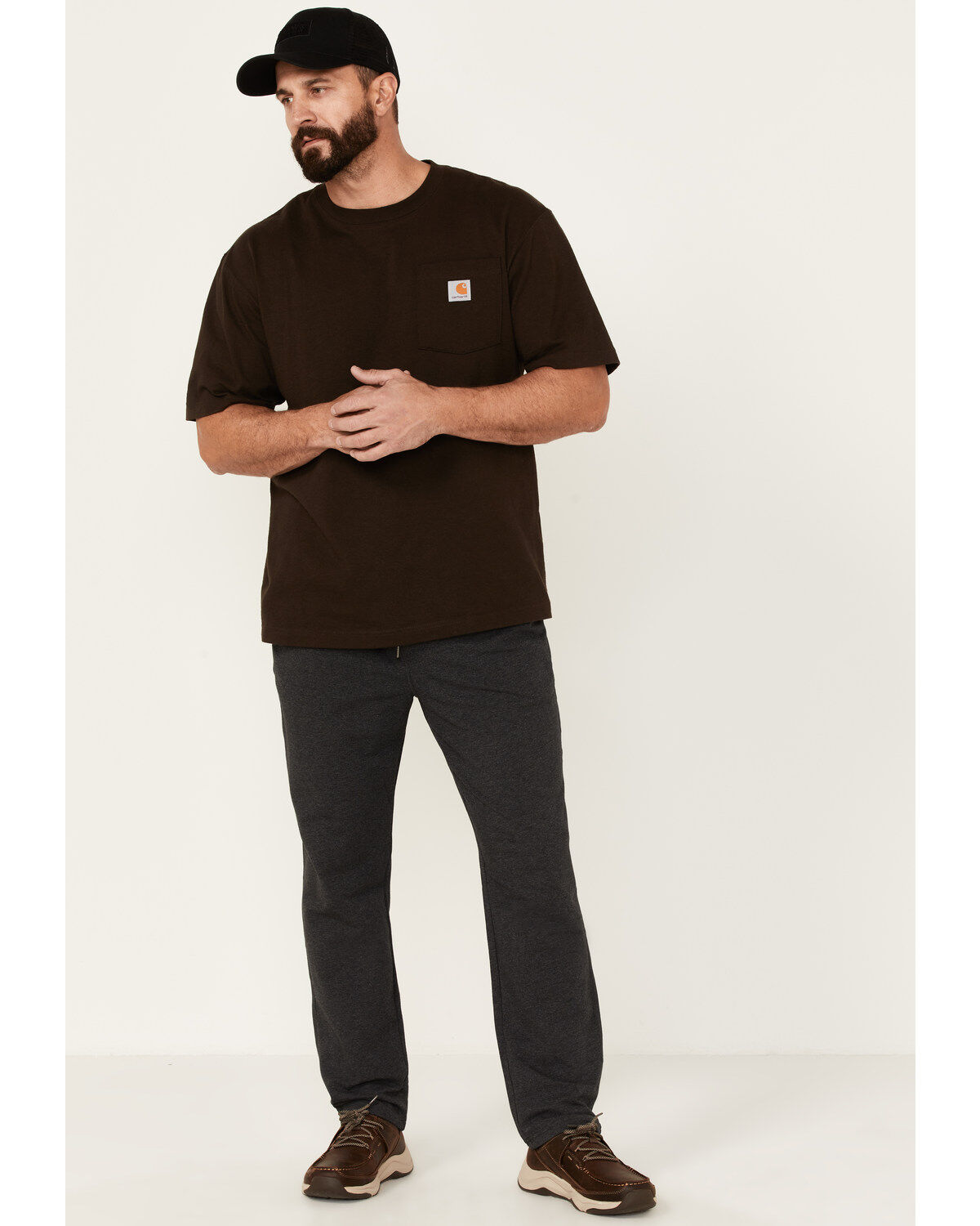 Image #1 - Flag & Anthem Men's Madeflex Movement Tapered Sweatpants, Charcoal, hi-res