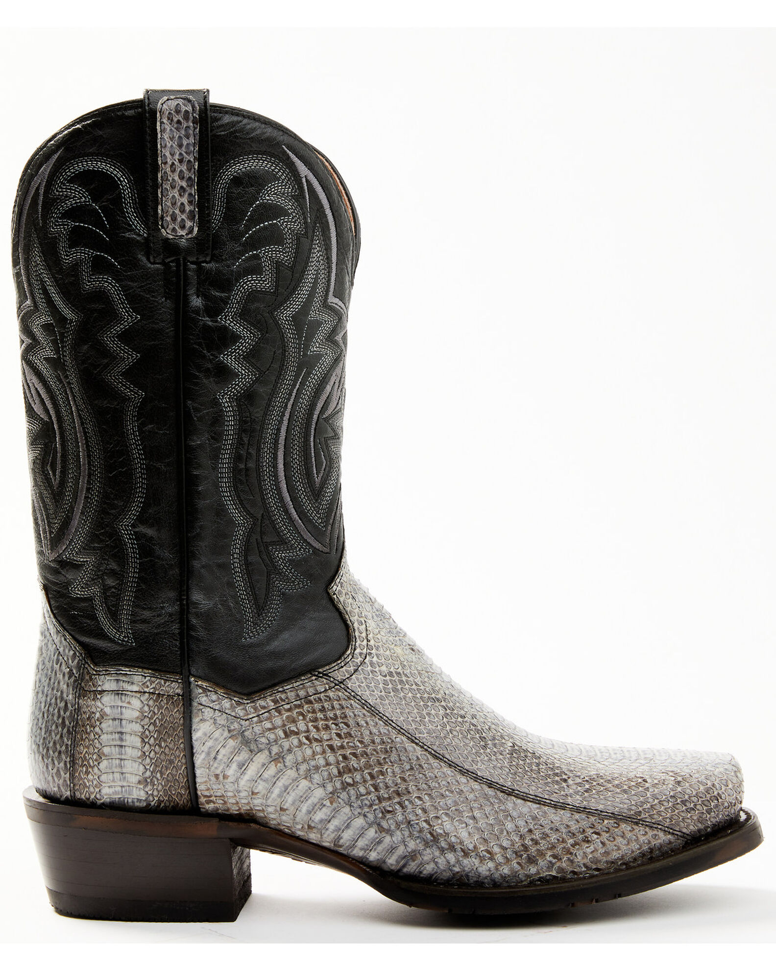 Product Name Dan Post Men's Exotic Water Snake Western Boot Square Toe