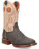 Image #1 - Dan Post Men's Elephant Print Western Boots - Broad Square Toe, Black, hi-res