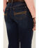 Image #4 - RANK 45® Women's Dark Wash Mid Rise Flare Jeans, Medium Wash, hi-res