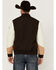 Image #4 - RANK 45® Men's Color Block Bomber Filled Windbreaker Jacket, Coffee, hi-res