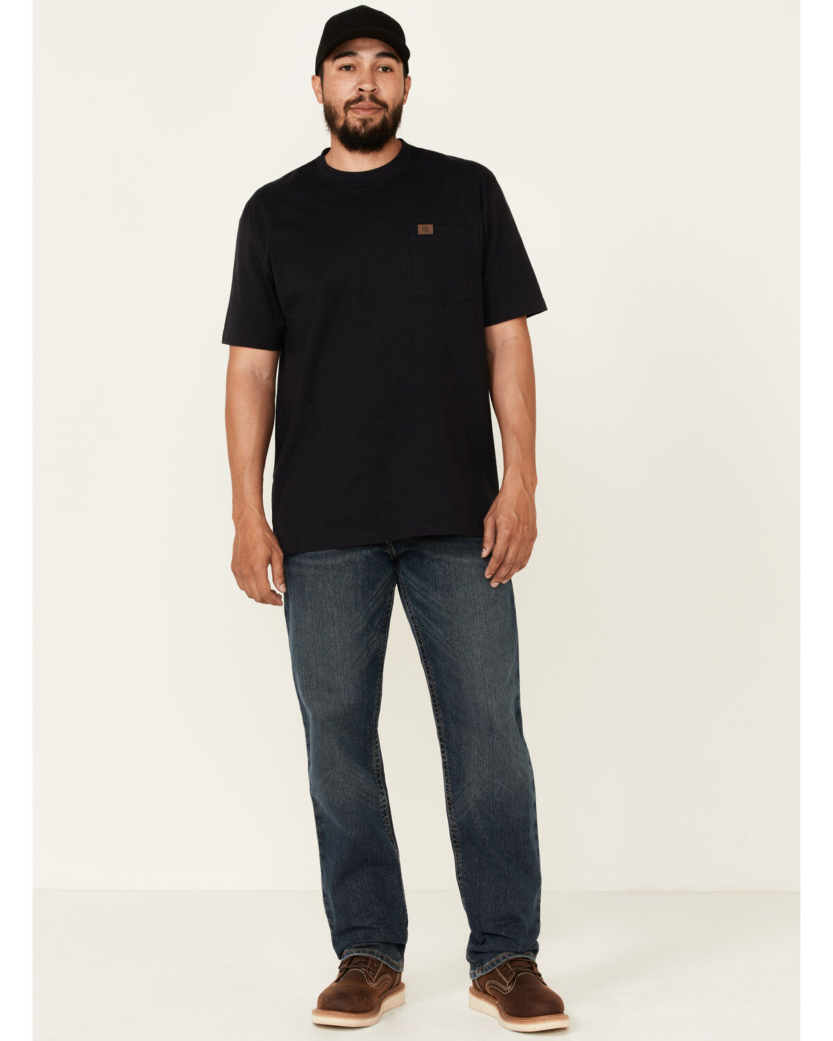 Image #1 - Ariat Men's M3 Ironside Rebar Loose Durastretch Stackable Relaxed Straight Work Jeans, , hi-res
