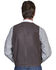 Image #2 - Scully Men's Frontier Leather Vest, Brown, hi-res