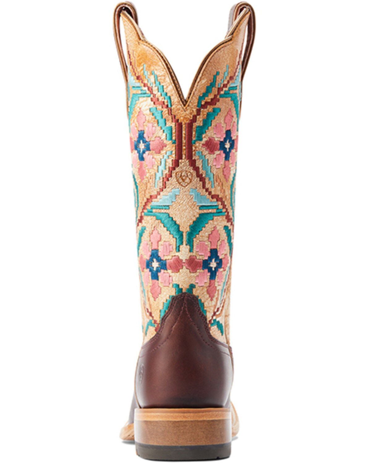 Image #3 - Ariat Women's Frontier Danielle Western Boots - Broad Square Toe, Brown, hi-res
