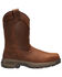 Image #2 - Timberland PRO Men's TiTAN&reg; EV Pull-On Waterproof Work Boot - Composite Toe, Medium Brown, hi-res