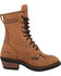 Image #2 - Ad Tec Women's Tan 8" Brown Leather Packer Boots - Soft Toe, Tan, hi-res