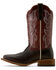 Image #2 - Ariat Women's County Lane Western Boots - Broad Square Toe, Chocolate, hi-res