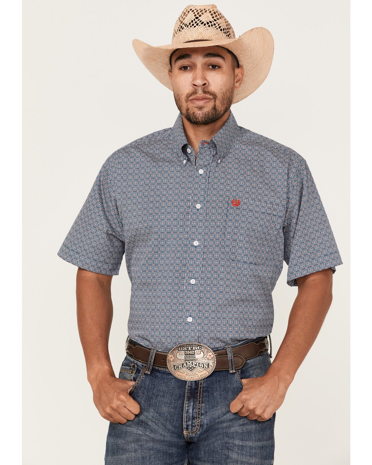 mens short sleeve cinch shirts