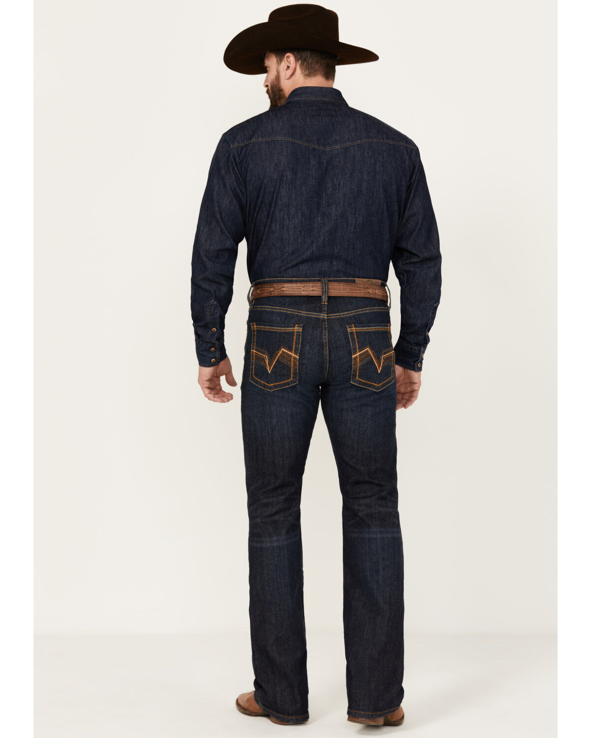 Product Name:  Cody James Men's Dark Wash Night Hawk Slim Bootcut Stretch Denim Jeans