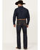 Image #3 - Cody James Men's Night Hawk Wash Wyatt Slim Bootcut Stretch Denim Jeans, Dark Wash, hi-res