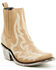 Image #1 - Liberty Black Women's Simone Classic Western Booties - Round Toe, Taupe, hi-res