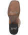 Image #7 - Dan Post Women's Darby Western Boots - Broad Square Toe, Tan/turquoise, hi-res
