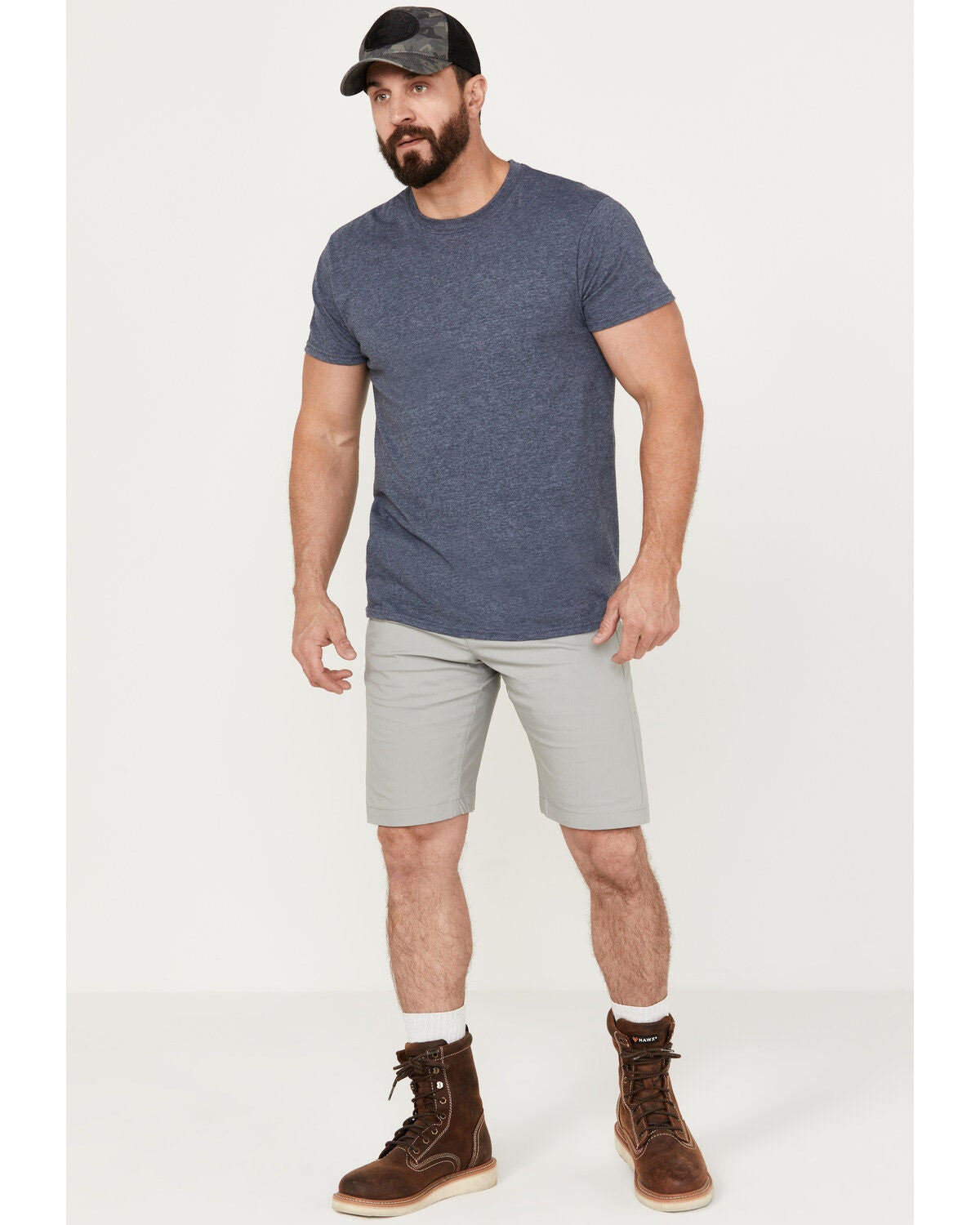 Dickies Men's 11" Cooling Utility Work Shorts, Grey, hi-res