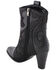 Milwaukee Leather Women's Studded Overlay Western Boots - Pointed Toe, Black, hi-res