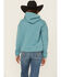 Image #4 - Ariat Women's Solid Logo Hoodie, Blue, hi-res