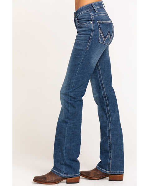 Wrangler Women's Ultimate Riding Williow Lovette Bootcut Jeans, Blue, hi-res