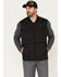 Image #1 - Brothers and Sons Men's Quilted Varsity Vest, Black, hi-res