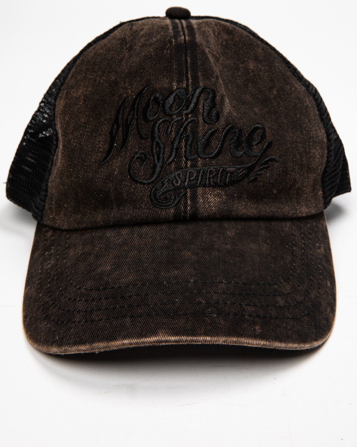Image #4 - Moonshine Spirit Men's Black Wing It Logo Cap , Black, hi-res