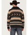 Cinch Men's Full-Zip Striped Sweater, Charcoal, hi-res