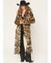 Image #1 - Show Me Your Mumu Women's Miss Cindy Faux Fur Overcoat, Leopard, hi-res