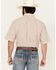 Image #4 - George Strait by Wrangler Men's Geo Print Short Sleeve Stretch Western Shirt, White, hi-res