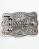 Image #2 - Cody James Buffalo Skull Belt Buckle, Silver, hi-res