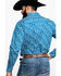 Image #2 - Cody James Men's Blue Paisley Print Western Shirt, , hi-res