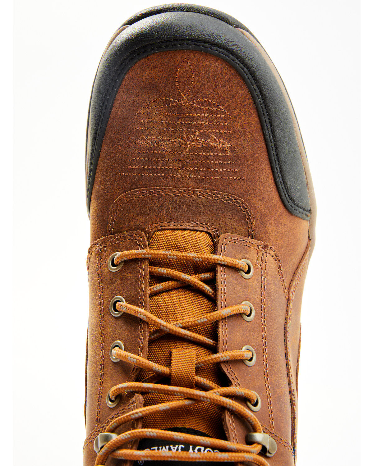 Image #6 - Cody James Men's Endurance Palace Lace-Up WP Soft Work Hiking Boots, Brown, hi-res