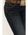 Image #4 - Wrangler Women's Shiloh Dark Wash Low Rise Ultimate Riding Stretch Bootcut Jeans, Dark Wash, hi-res