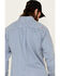 Image #5 - Ariat Men's FR Striped Long Sleeve Button Work Shirt, Blue, hi-res