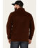 Image #4 - Moonshine Spirit Men's Lake View 1/2 Zip Front Fleece Pullover, Rust Copper, hi-res