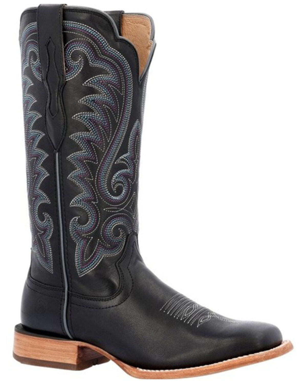 Image #1 - Durango Women's Arena Pro™ Western Performance Boots - Broad Square Toe, Black, hi-res