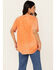 Image #4 - Shyanne Women's Under The Western Sun Short Sleeve Graphic Tee, Orange, hi-res