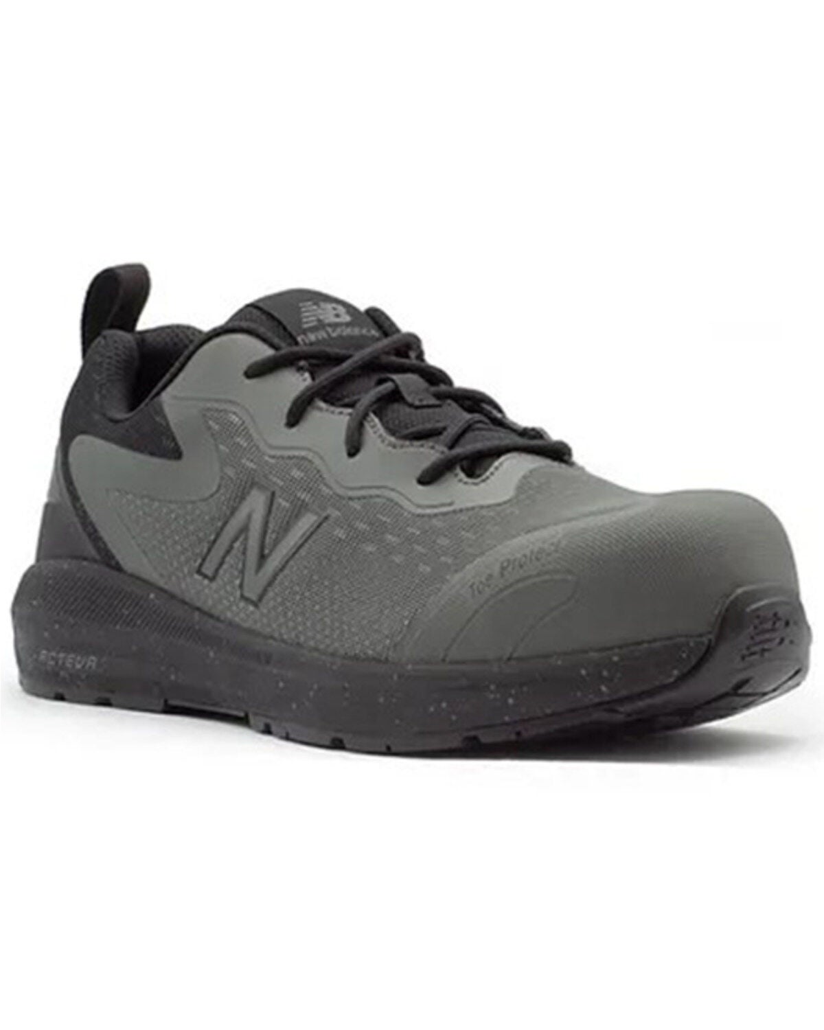 New Balance Men's Logic Work Shoes - Composite Toe, Black/grey, hi-res