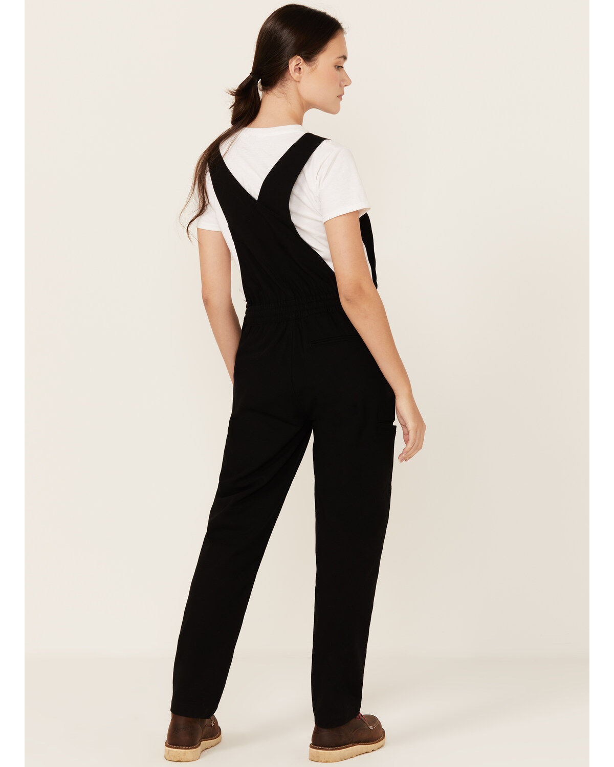 Image #4 - Carhartt Women's Force® Relaxed Fit Ripstop Bib Overalls, Black, hi-res
