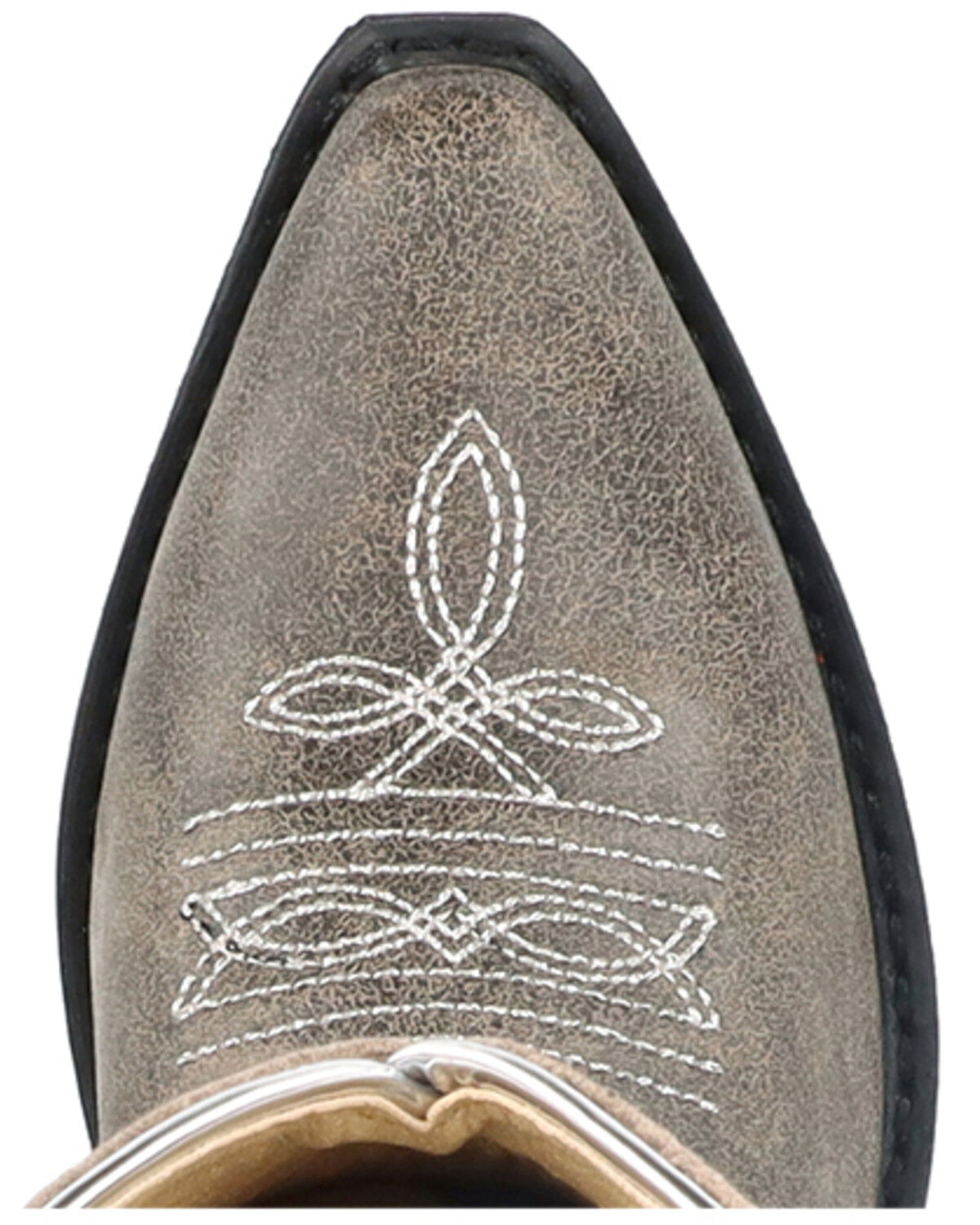 Image #6 - Smoky Mountain Girls' Magnolia Western Boots - Snip Toe, Grey, hi-res