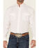 Image #3 - Stetson Men's Small Check Plaid Print Long Sleeve Button Down Western Shirt, Pink, hi-res