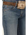 Image #2 - Wrangler Retro Women's Mae Dark Wash Mid Rise Stretch Trouser Jeans, Dark Wash, hi-res