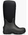 Image #2 - Bogs Men's Workman 17" Insulated Work Boots - Round Toe, Black, hi-res