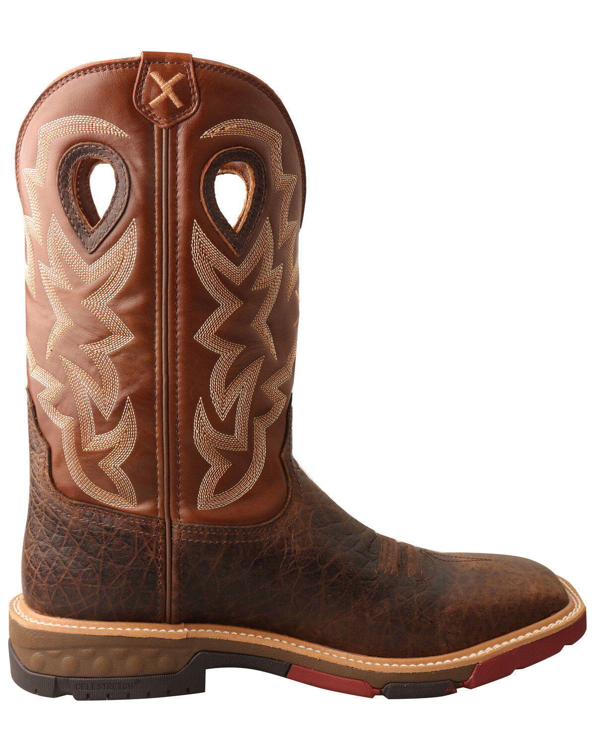 Product Name:  Twisted X Men's Brown Western Work Boots - Soft Toe